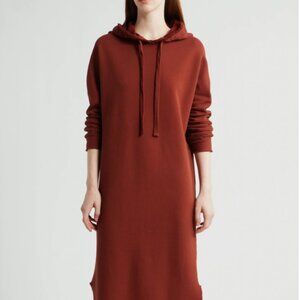 Frank & Eileen sz M Redwood James Long Sleeve Hooded Cape Dress